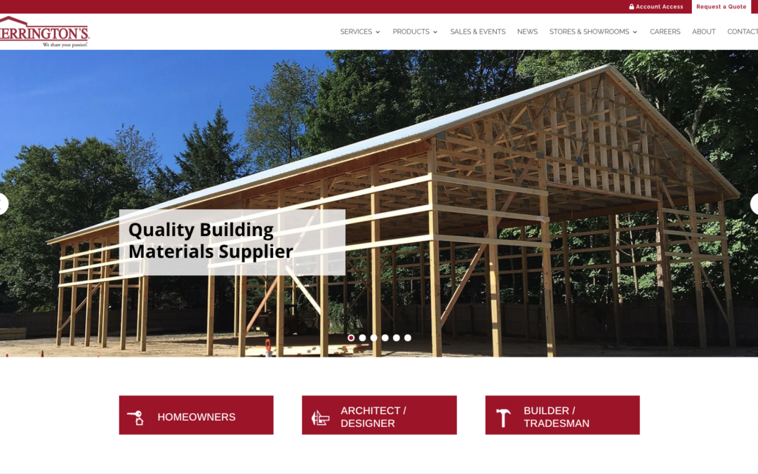 SWS launches Sophisticated Publishing & Marketing Channel for Herrington’s Lumber