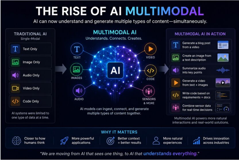 The Rise of Multimodal AI: Why the Next Competitive Advantage Isn’t Search—It’s Understanding